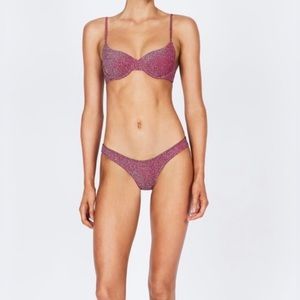 Triangl Macia- Grape Sparkle Bikini Set